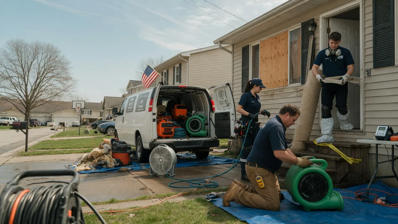 Water Damage Restoration in Warsaw, IN near me